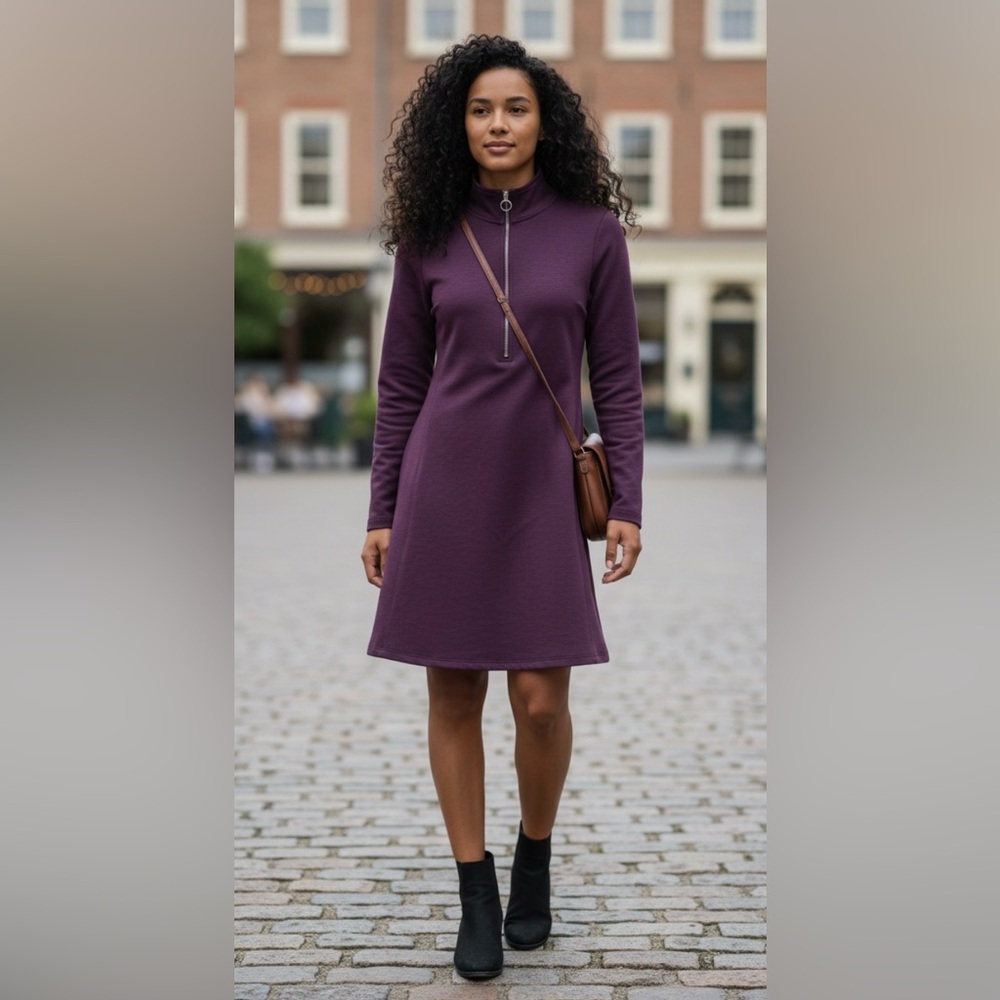 Athleta Deep Drive A-Line Dress